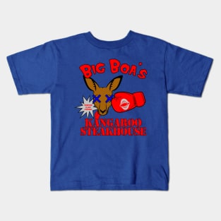 Big Boa's Kangaroo Steakhouse Kids T-Shirt